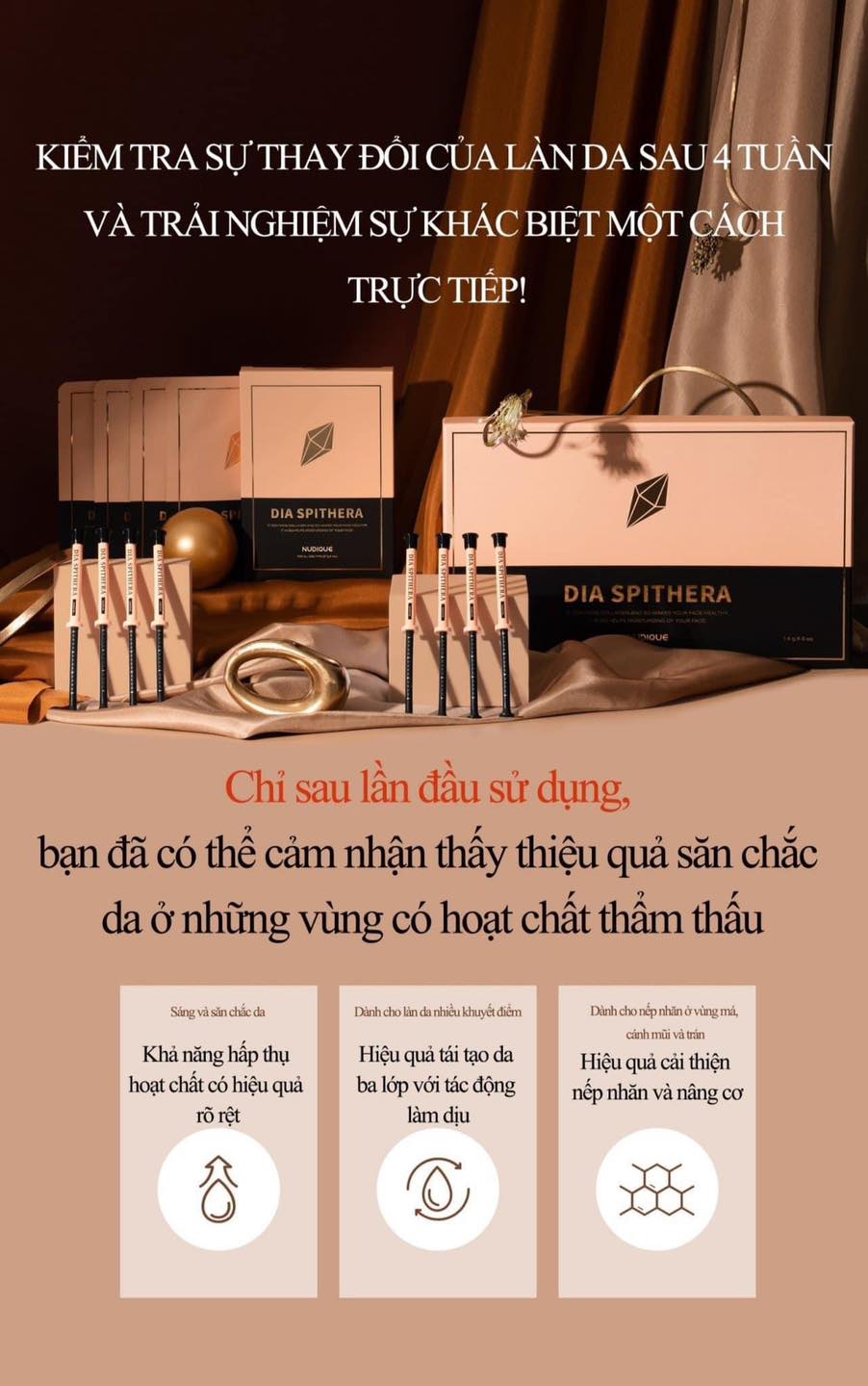 NUDIQUE DIA Spithera Ampoule - Vi Gai Vi Tuần Hoàn