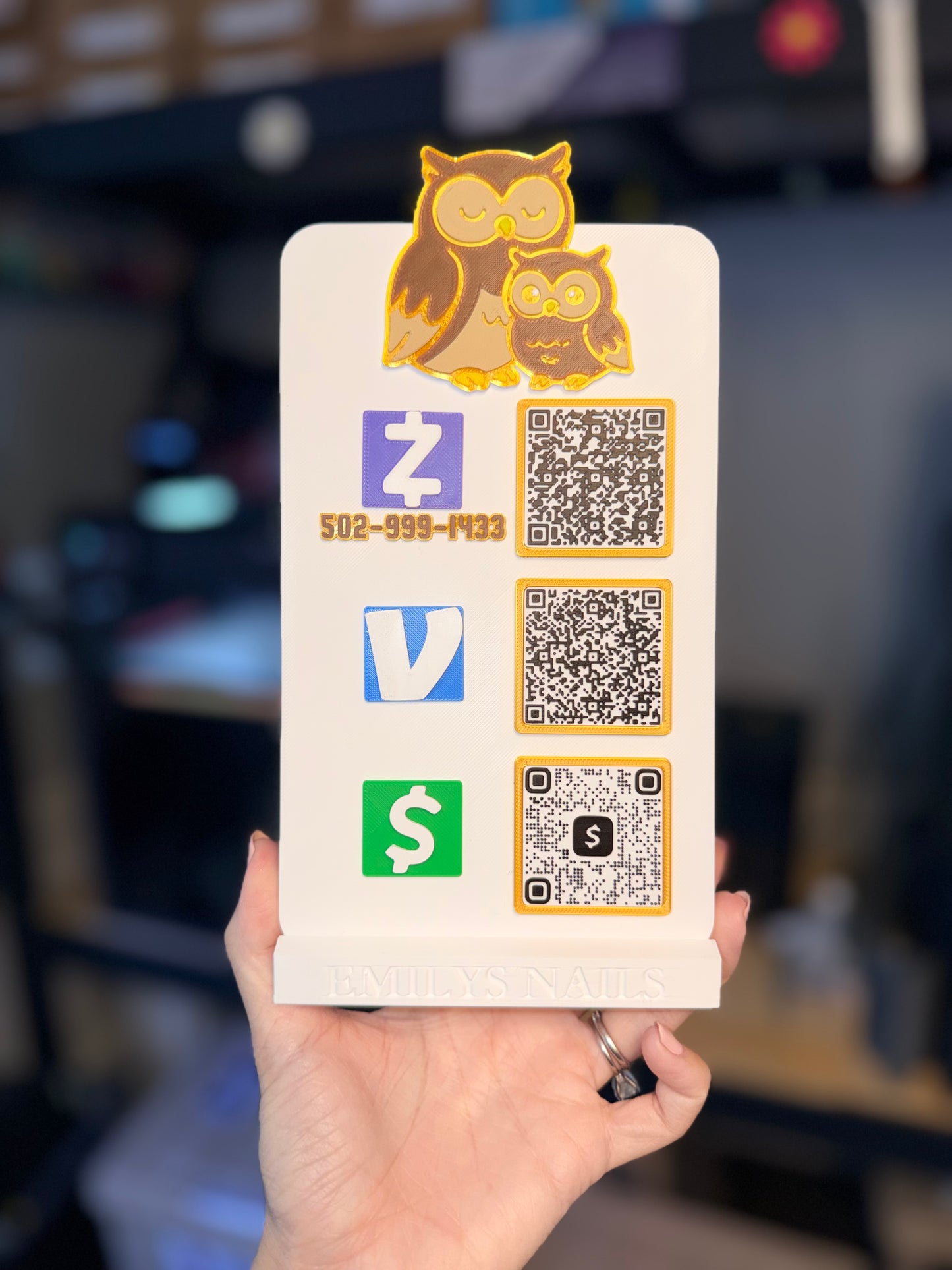 3 Payment Stand QR CODE