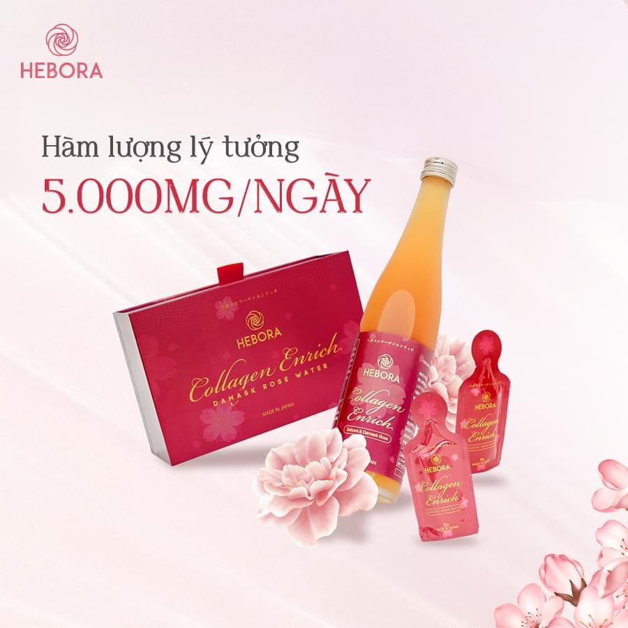 Nước uống Hebora collagen