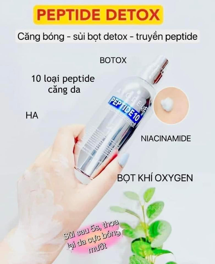 AYODELE PEPTIDE 10 VOLUME ESSENCE - Tinh Chất Botox Thải Độc