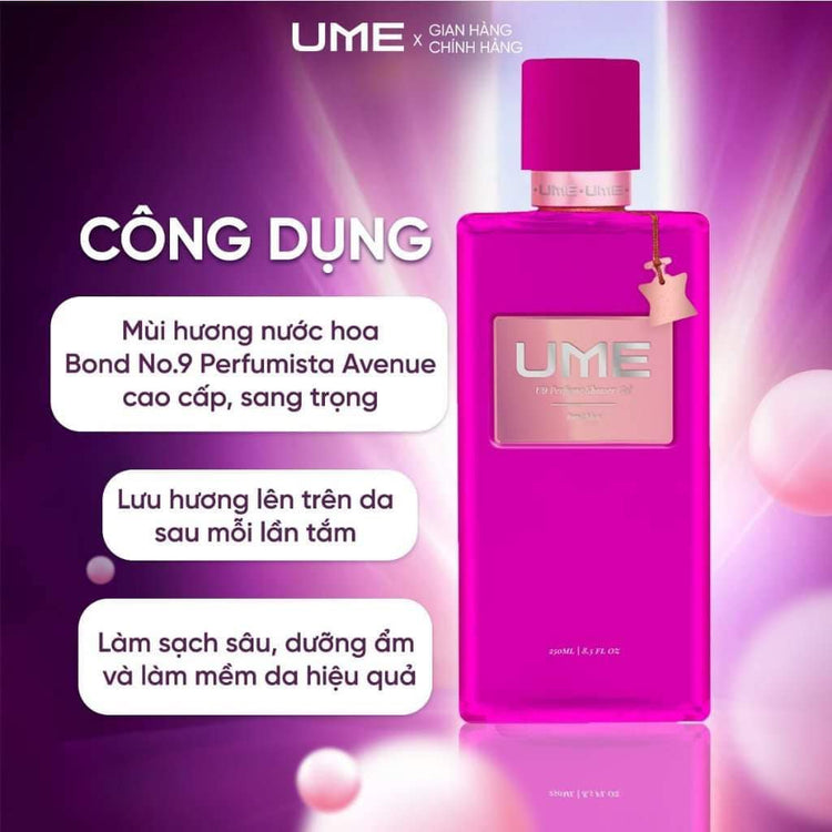 UME U9 Perfume Shower Gel