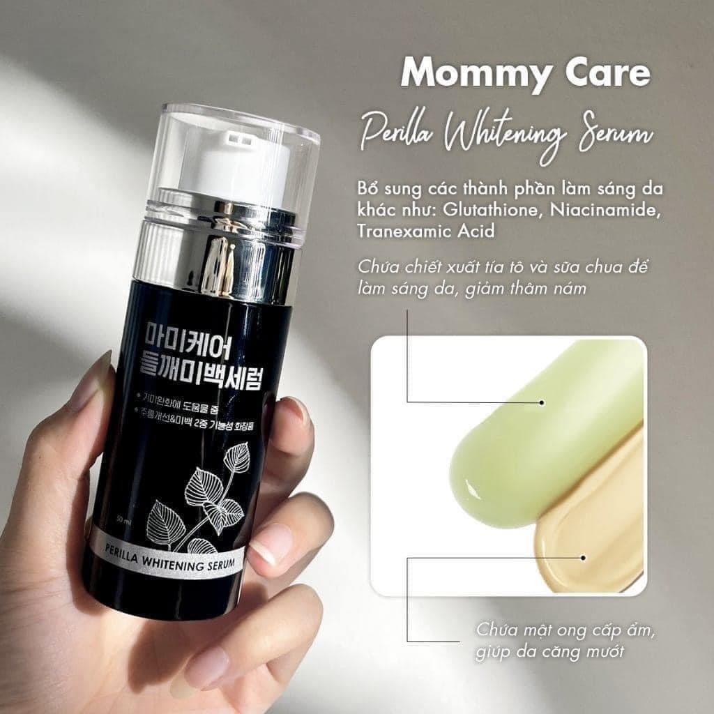 MOMMY CARE Perilla Whitening Bộ Tinh Chất & Kem Dưỡng Trị Nám