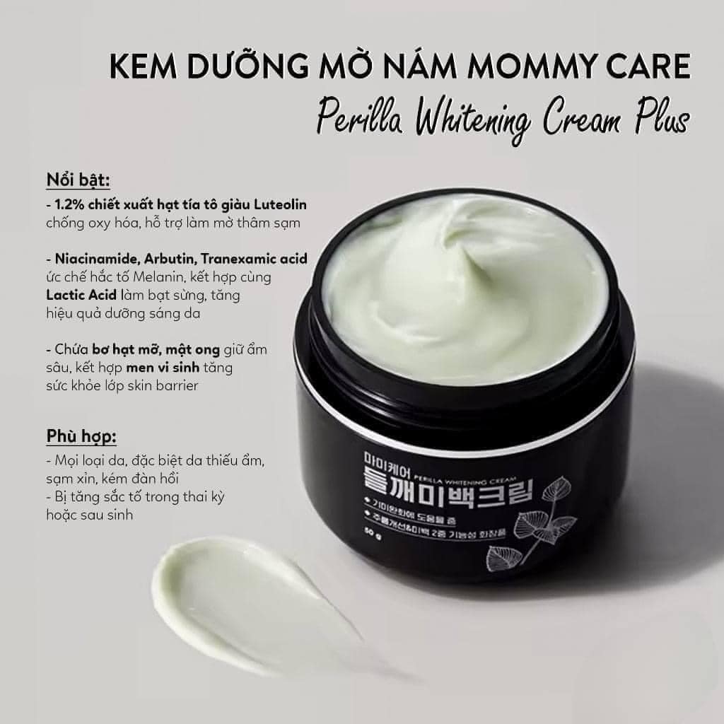 MOMMY CARE Perilla Whitening Bộ Tinh Chất & Kem Dưỡng Trị Nám