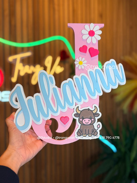 Name with Ox Zodiac theme