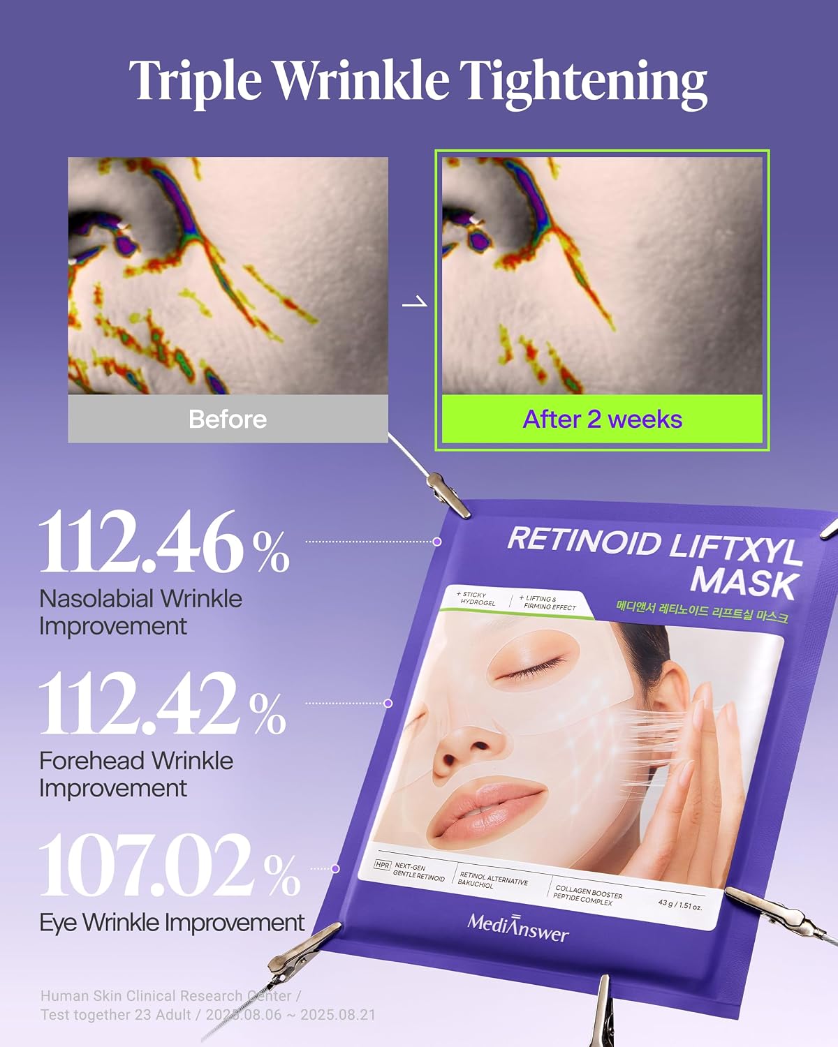 MediAnswer Retinoid Liftxyl Mask Sheet