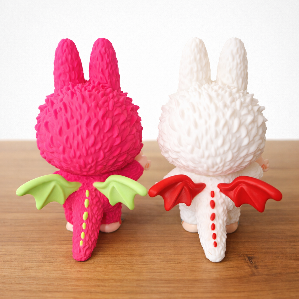 LABUBU Zimomo Archangel Figure Rotating Eyes