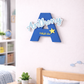 Custom Kid Name Door Sign GLOW IN THE DARK
