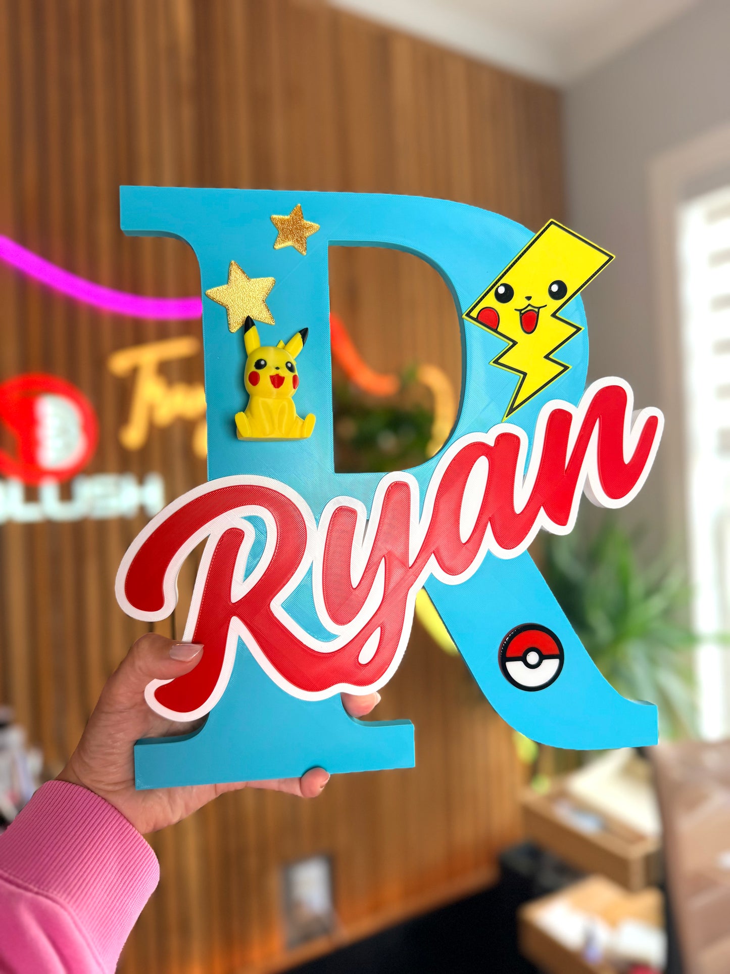 Name with Pikachu theme