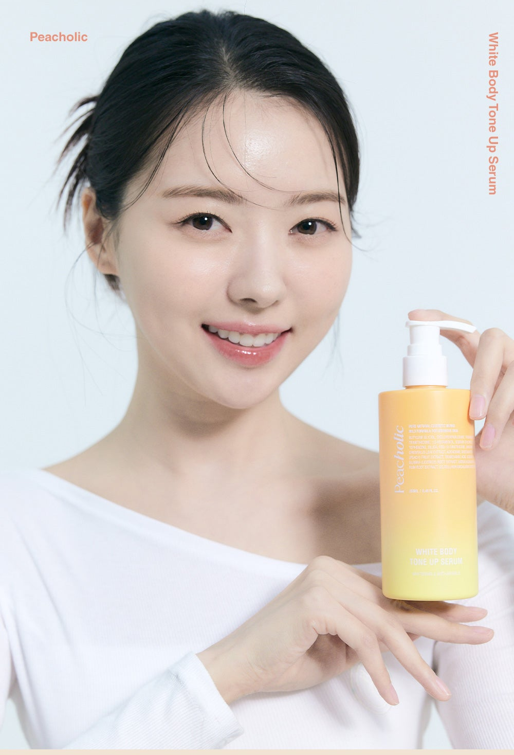 PEACHOLIC White Body Tone Up Serum