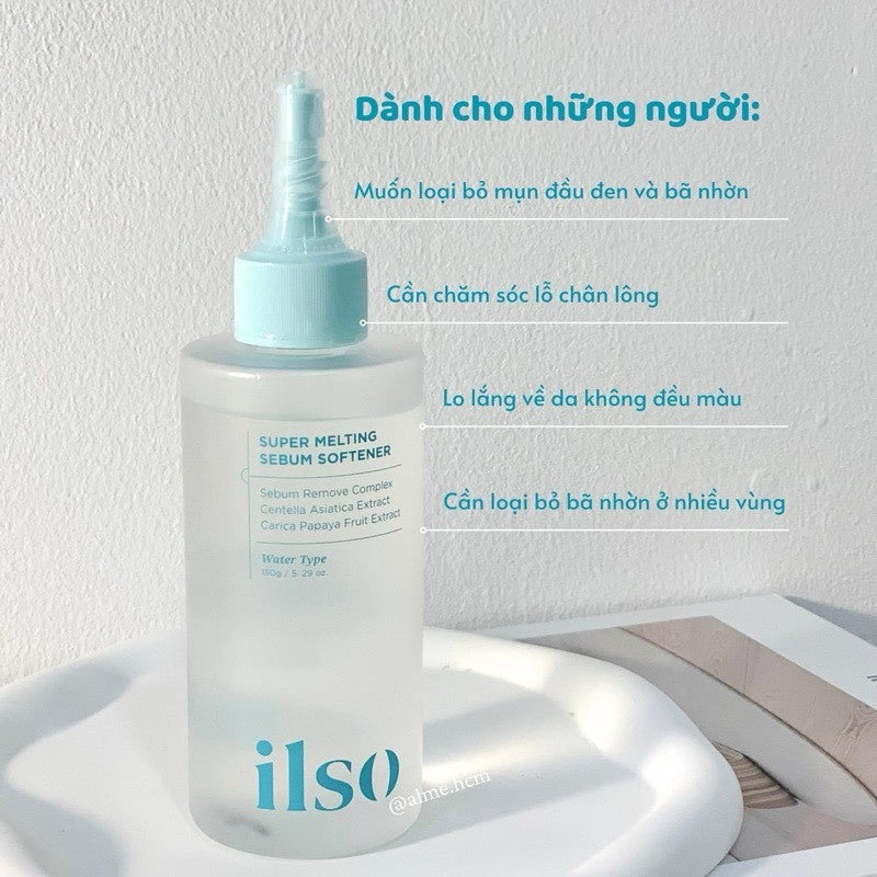 ILSO Super Melting Sebum Softener Tinh Chất Ủ Mụn