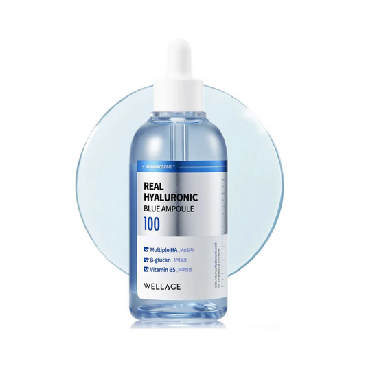 WELLAGE Real Hyaluronic Blue Ampoule