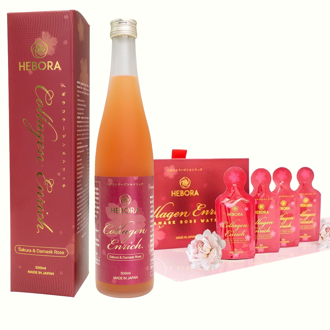 Nước uống Collagen Enrich Hebora 160.000mg 500ml